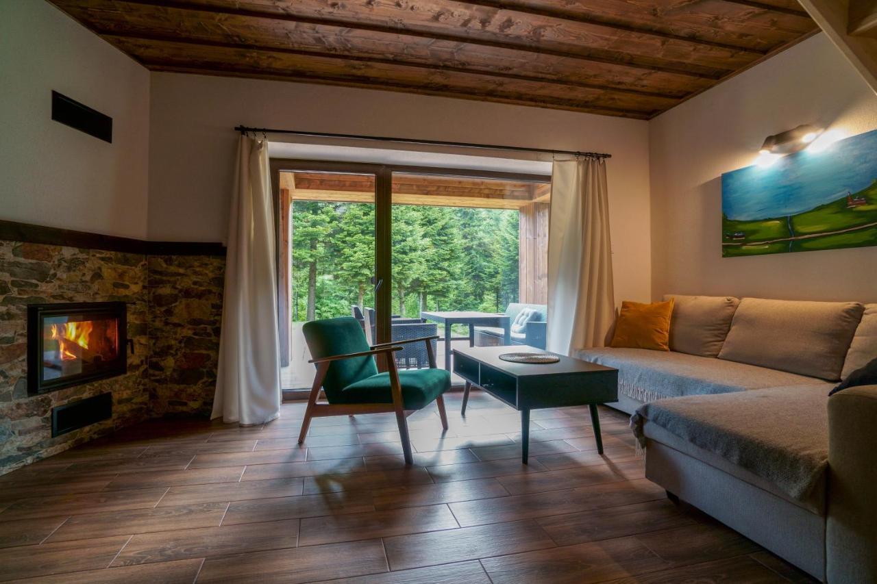 Novosiele Residence - Nad Gorska Rzeka - Lesne Spa Sauna Jacuzzi - Bieszczady Bystre  Buitenkant foto