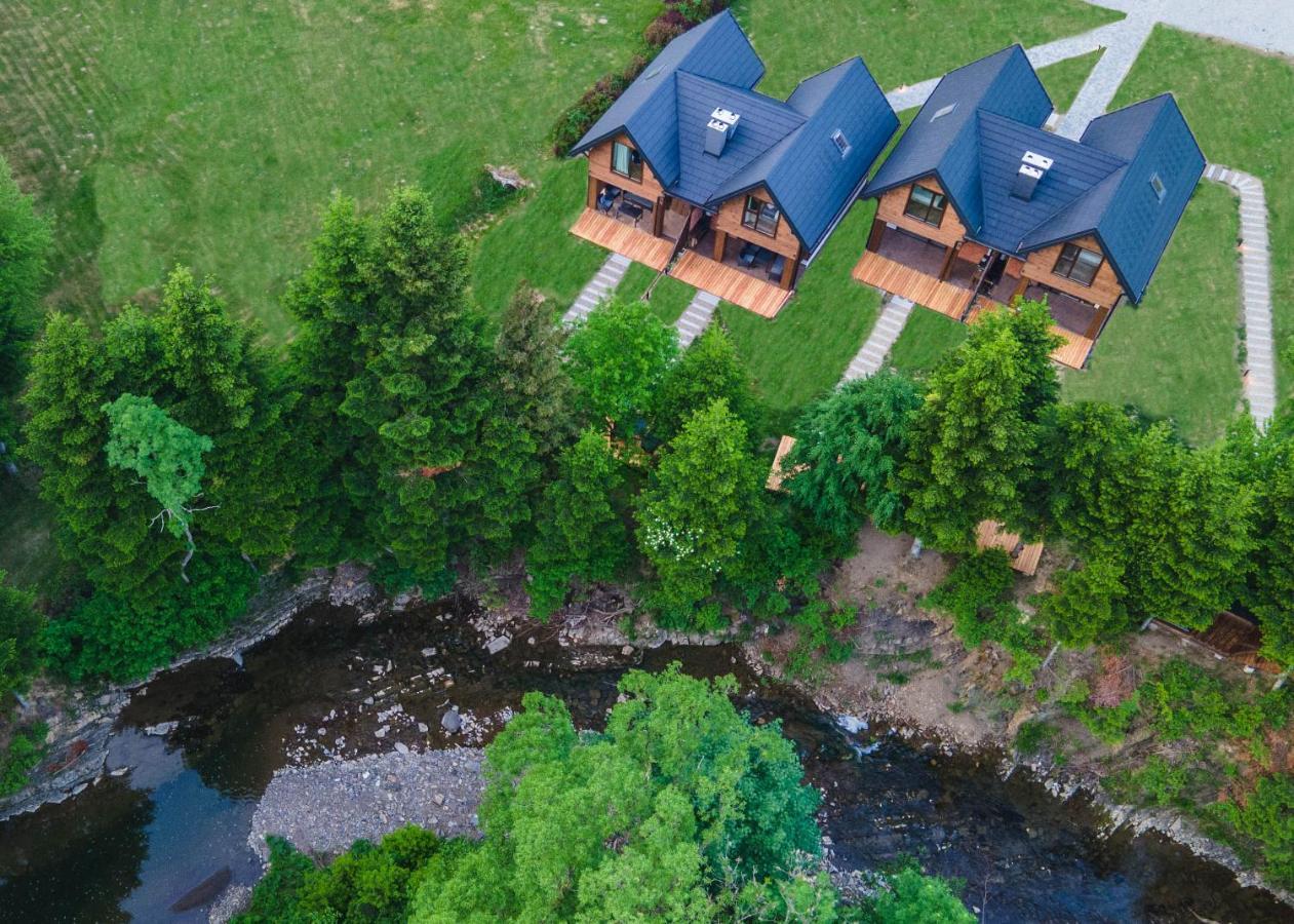 Novosiele Residence - Nad Gorska Rzeka - Lesne Spa Sauna Jacuzzi - Bieszczady Bystre  Buitenkant foto