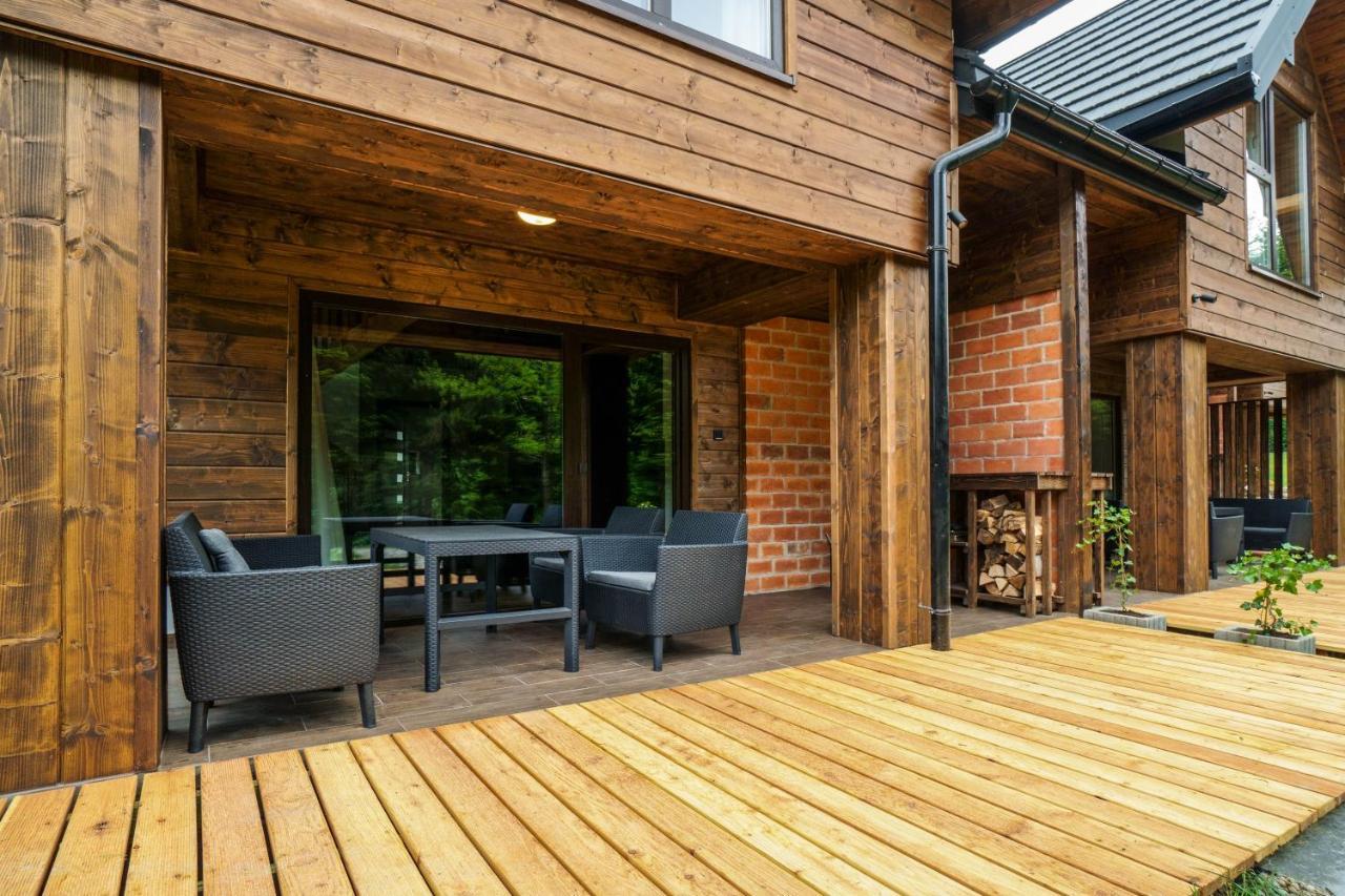 Novosiele Residence - Nad Gorska Rzeka - Lesne Spa Sauna Jacuzzi - Bieszczady Bystre  Buitenkant foto