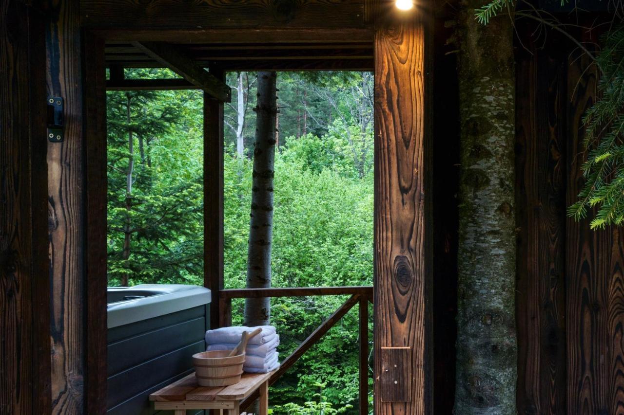 Novosiele Residence - Nad Gorska Rzeka - Lesne Spa Sauna Jacuzzi - Bieszczady Bystre  Buitenkant foto