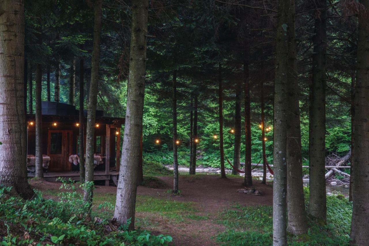 Novosiele Residence - Nad Gorska Rzeka - Lesne Spa Sauna Jacuzzi - Bieszczady Bystre  Buitenkant foto