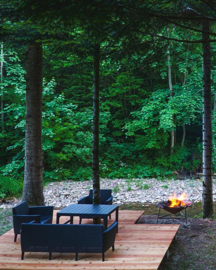 Novosiele Residence - Nad Gorska Rzeka - Lesne Spa Sauna Jacuzzi - Bieszczady Bystre  Buitenkant foto