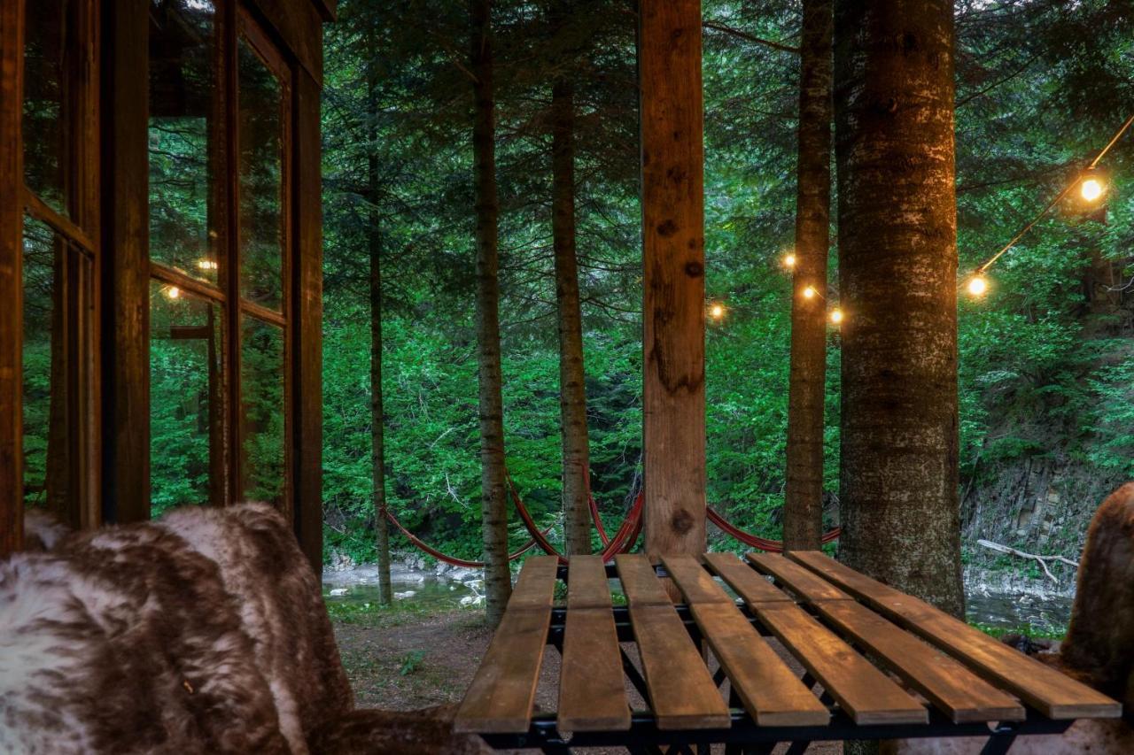 Novosiele Residence - Nad Gorska Rzeka - Lesne Spa Sauna Jacuzzi - Bieszczady Bystre  Buitenkant foto