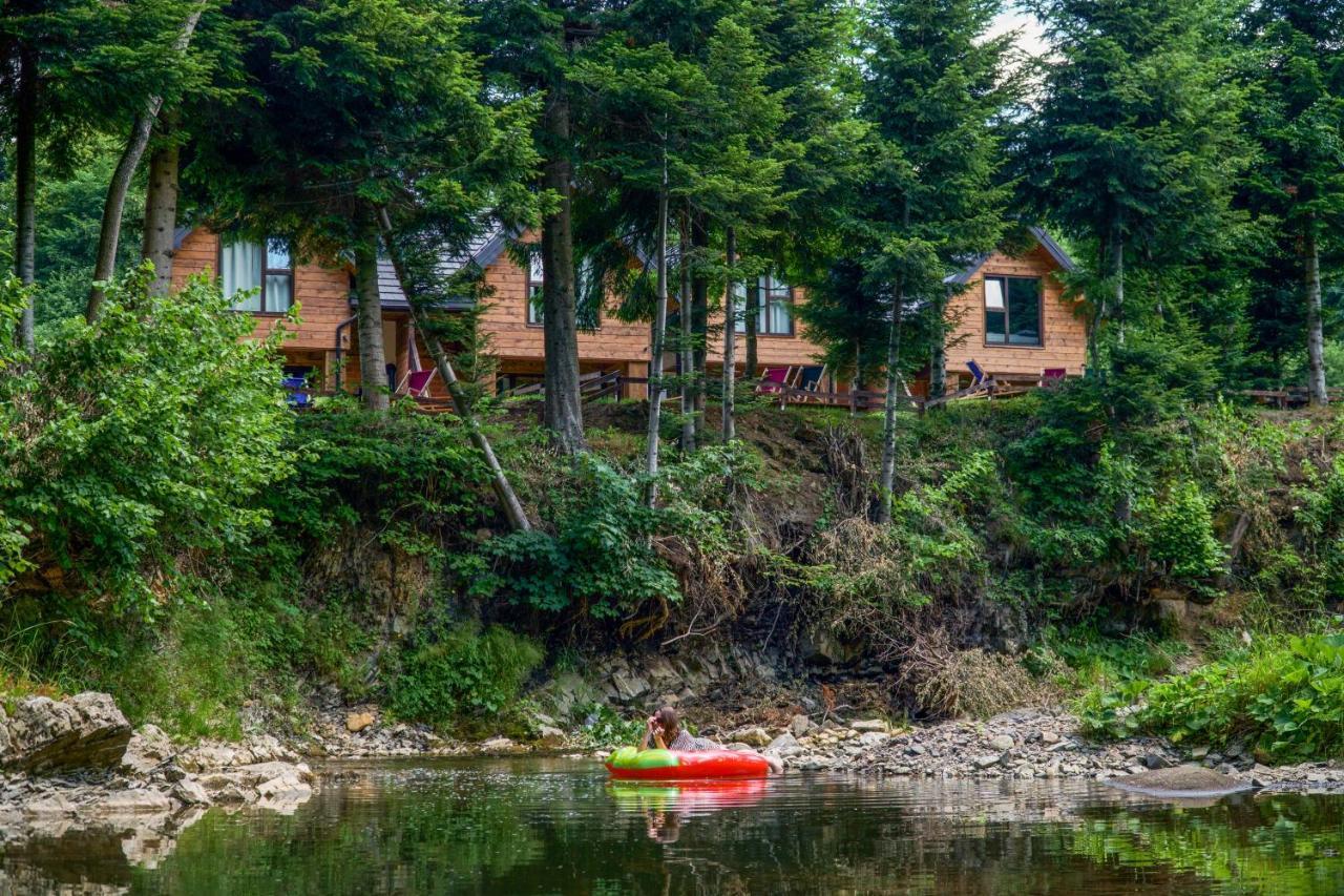 Novosiele Residence - Nad Gorska Rzeka - Lesne Spa Sauna Jacuzzi - Bieszczady Bystre  Buitenkant foto