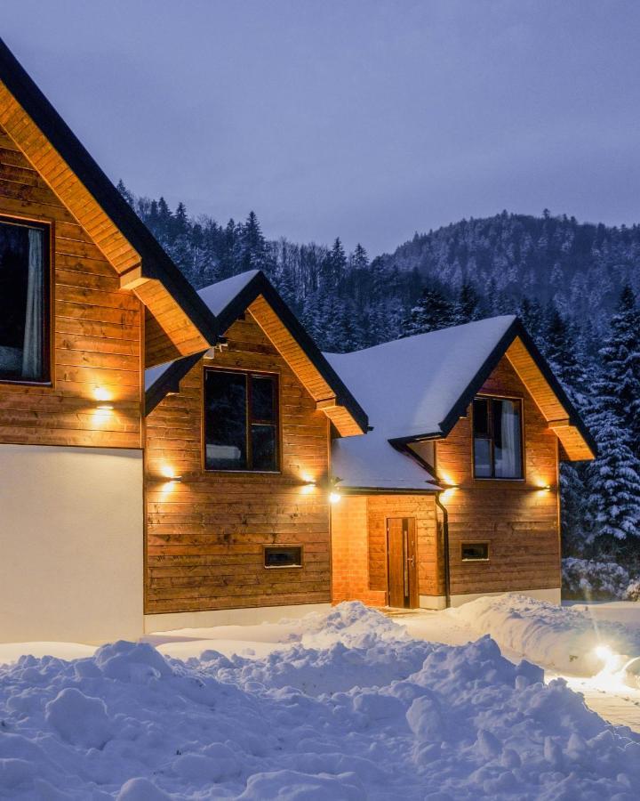 Novosiele Residence - Nad Gorska Rzeka - Lesne Spa Sauna Jacuzzi - Bieszczady Bystre  Buitenkant foto